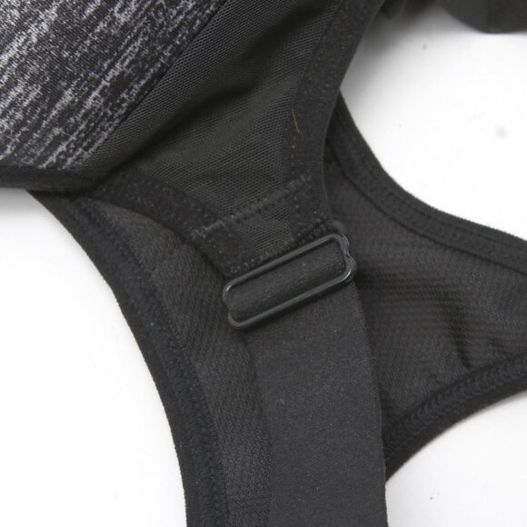 Victoria's Secret Incredible Sports Bra Racerback High Impact Black Grey 34DDD - Picture 9 of 13